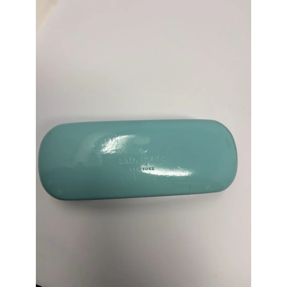 KATE SPADE BLUE AUTHENTIC EYEGLASSES CASE ONLY